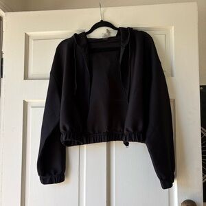 Ebb & Flow Athleisure Charcoal Hoodie. SB2